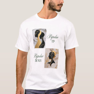 T-shirt Bipolar Disorder Concept – Up and Down Emotional S