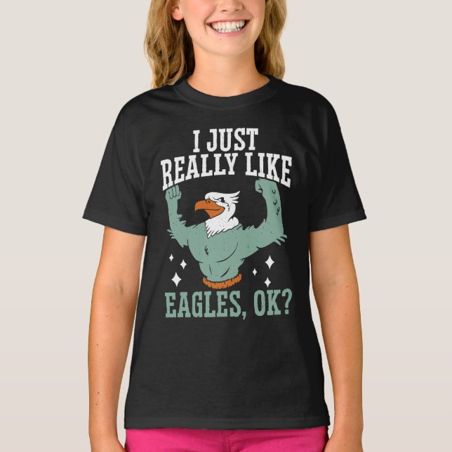 T-shirt Bird  Flying Animal Ornithology Eagle Whisperer (Devant)