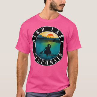 T-shirt Bird Lake Wisconsin Kayaking