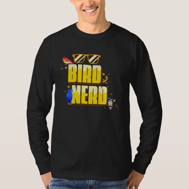 T-shirt Bird Nerd Ornithology Bird Watching (Devant)