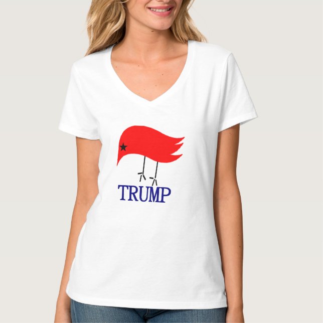 T-SHIRT BIRD TRUMP (Devant)