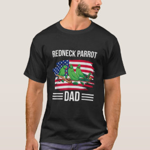 T-shirt Bird US Drapeau 4 juillet Père Jour Redneck Parr