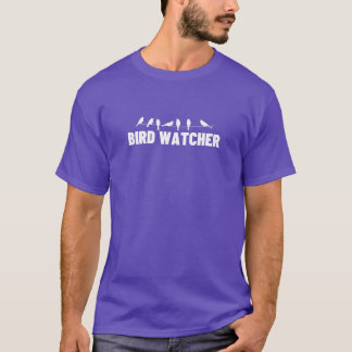 T-shirt Bird Watcher Retro Funny Bird Watch boy