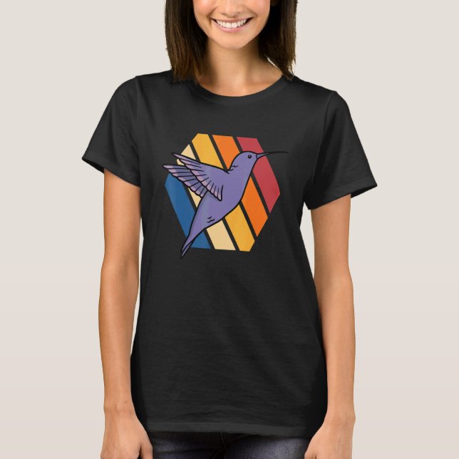 T-shirt Bird Watching Bird Illustration Fly Nature  2 (Devant)