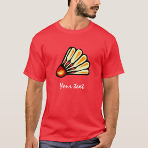 T-shirt Birdie de badminton