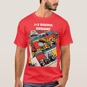 T-shirt Birdie iHeart dimanche2