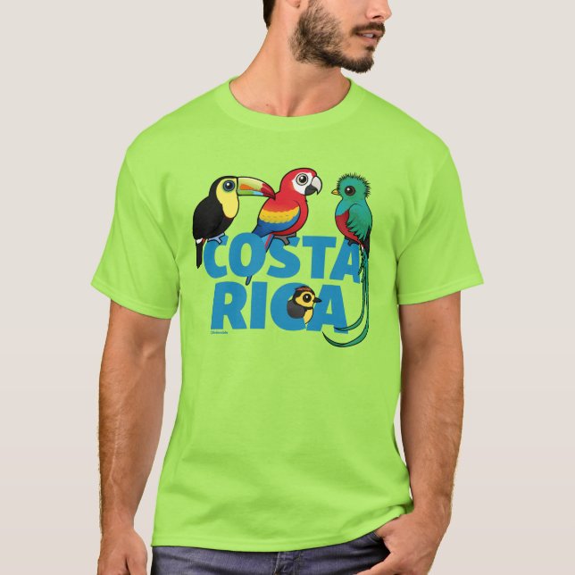 T-shirt Birdorable Costa Rica (Devant)