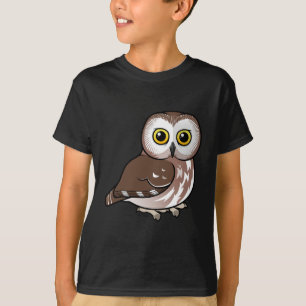 T-shirt Birdorable du nord Scie-affûtent le hibou