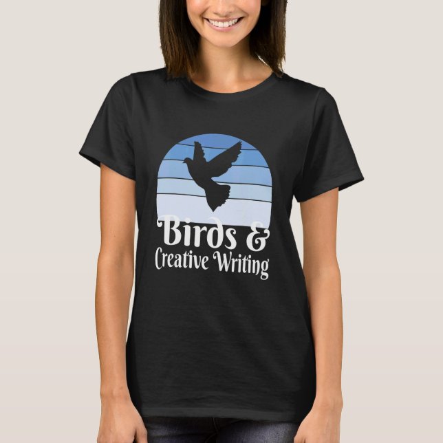 T-shirt Birds And Creative Writing (Devant)