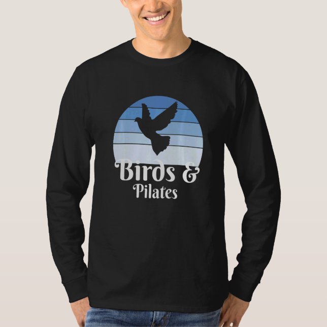 T-shirt Birds And Pilates   (Devant)