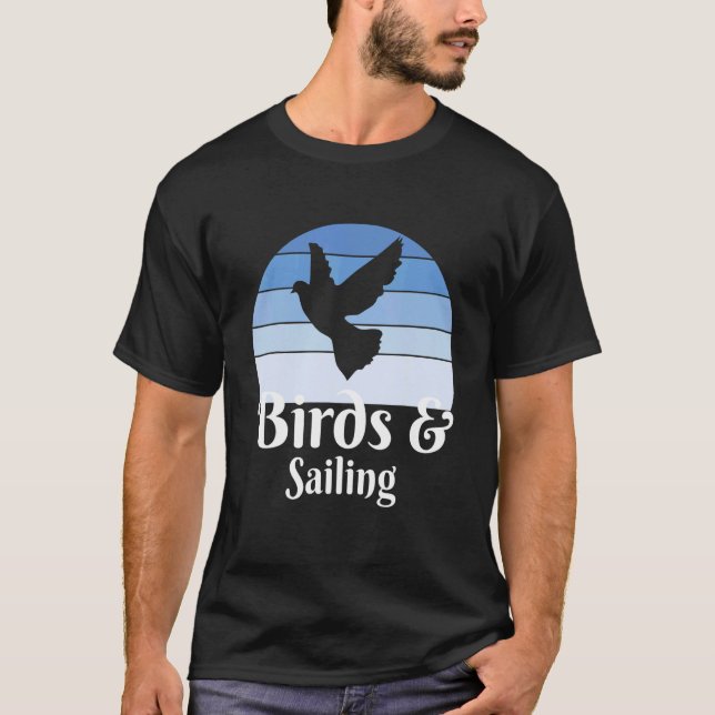 T-shirt Birds And Sailing (Devant)