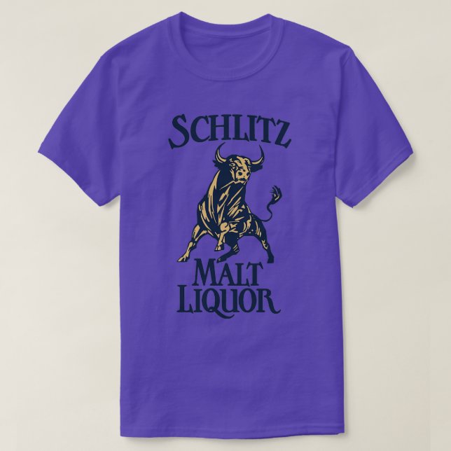 T-shirt Bire Schlitz classique (Design devant)