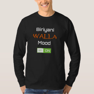 T-shirt BIRIYANI humeur de walla en Punjabi indien Hindi D