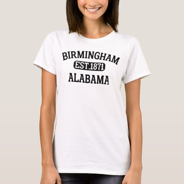T-shirt Birmingham Alabama Vintage (Devant)