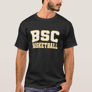 T-shirt Birmingham Southern College BSC Basketball WHT 01