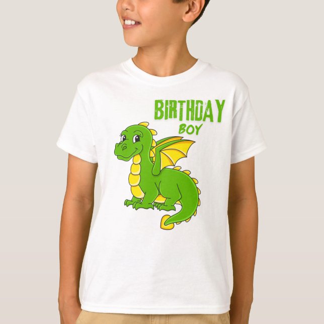 T-shirt Birthday Boy (Devant)