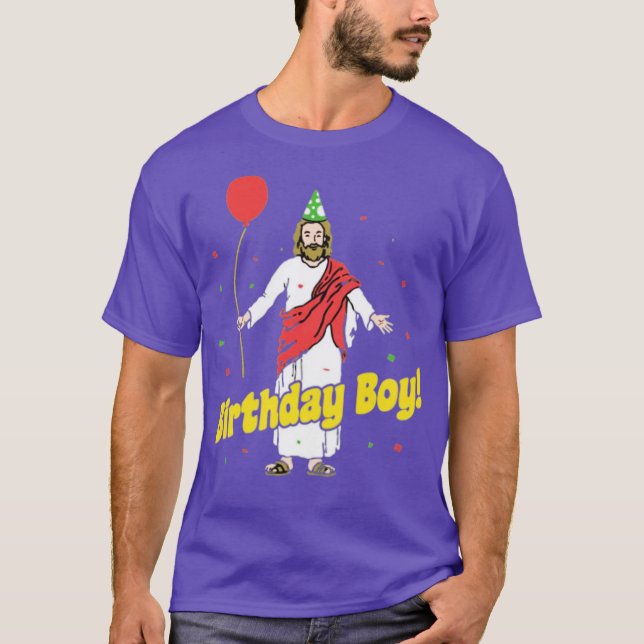 T-shirt Birthday Boy (Devant)