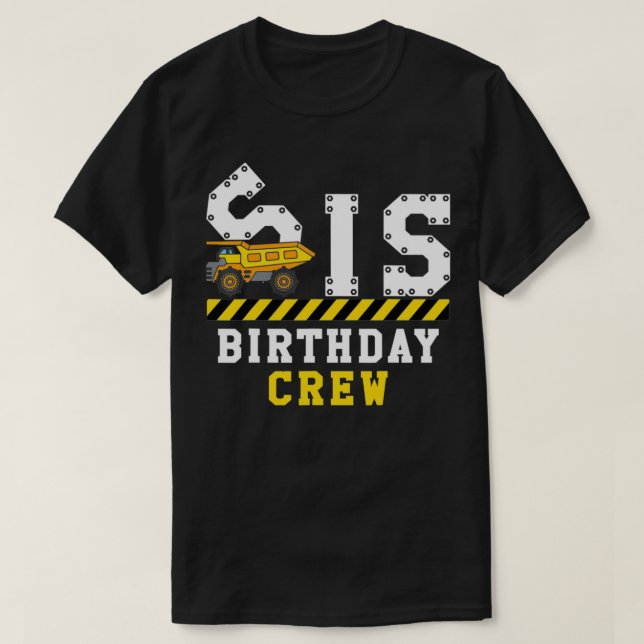 T-shirt Birthday Gift For Big Sister Future Construction W (Design devant)
