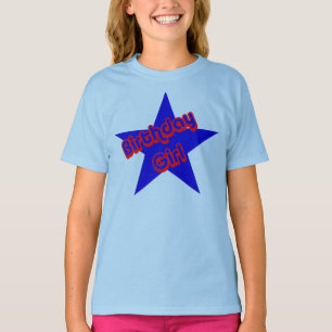 T-shirt Birthday Girl Design mignonne