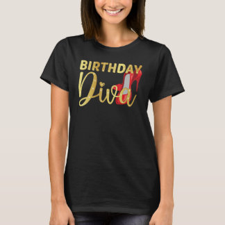 T-shirt Birthday Squad Party Matching Family Group Funny B