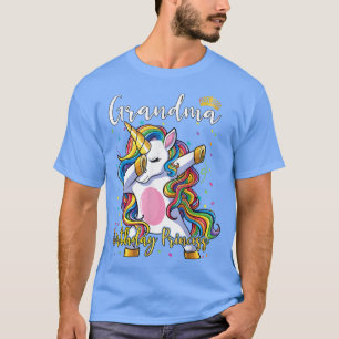 T-shirt Birthday Unicorn Grandma of the Birthday Princess