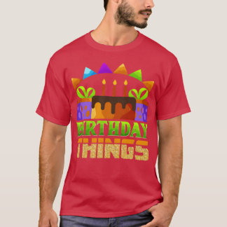 T-shirt birthday wishes design featuring personal girl