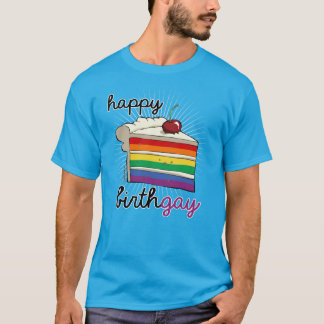 T-shirt Birthgay heureux