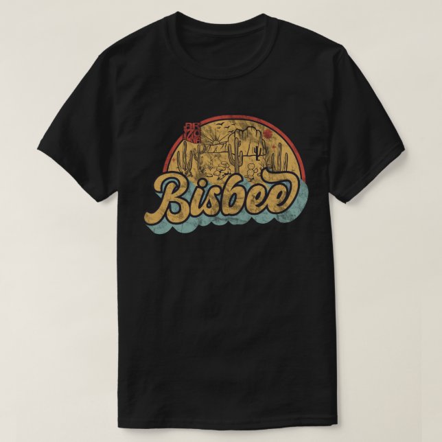 T-shirt Bisbee, Arizona (Design devant)