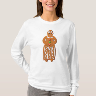 T-shirt Biscuit de femme de pain d'épice
