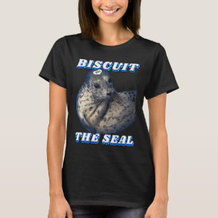 T-shirt Biscuit Le Mème Sceau Animal Tiktok Retro Adoption