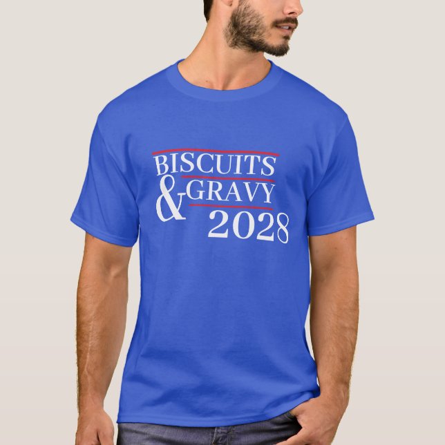 T-shirt Biscuits and Gravy 2028 (Devant)