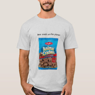 T-shirt biscuits d'animal de chololate