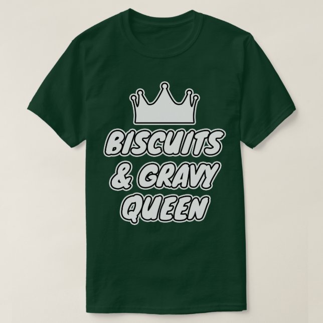 T-shirt Biscuits et Reine Gravie (Design devant)