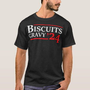 T-shirt Biscuits Gravy 2024 - Élections Présidentielles