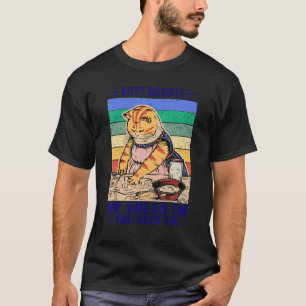 T-shirt Biscuits pour chat Nous les pétrissons Vous en ave