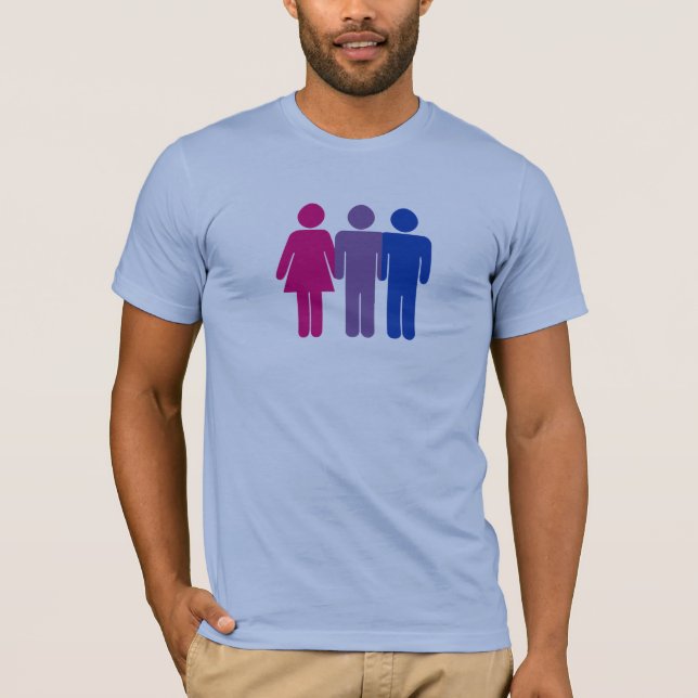 T-shirt Bisexual Boy (Devant)