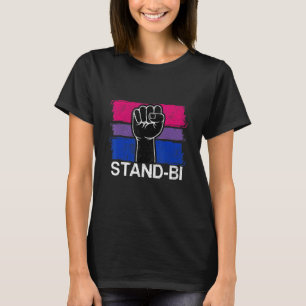 T-shirt Bisexual Pride Lgbt Stand Bi Queer Non binaire