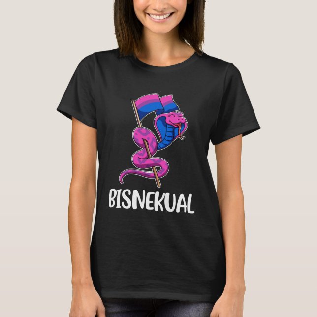 T-shirt Bisexual Snake (Devant)