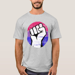 T-shirt Bisexuel Pride premier cercle Imprimer