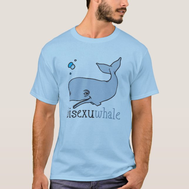 T-SHIRT BISEXUWHALE (Devant)
