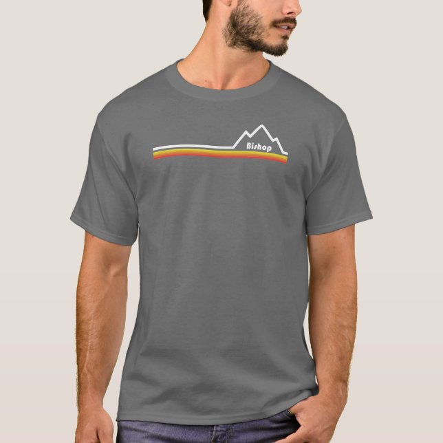 T-shirt Bishop, Californie (Devant)