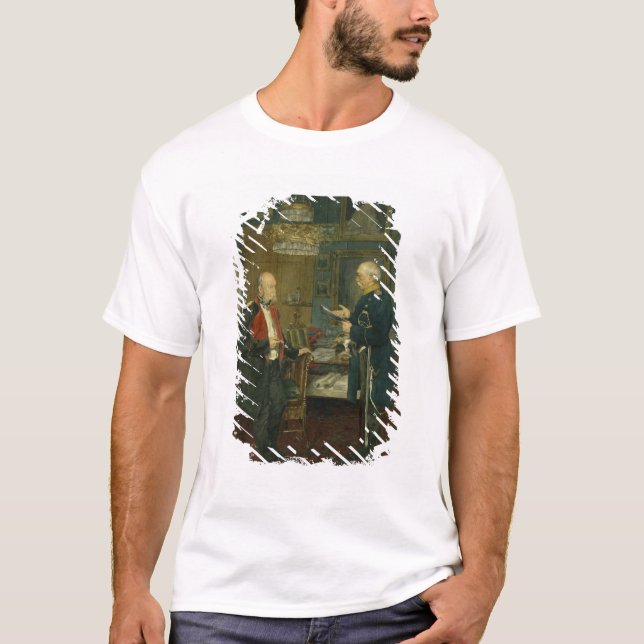 T-shirt Bismarck avec l'empereur Wilhelm I (Devant)