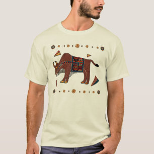 T-shirt Bison Americana 3D