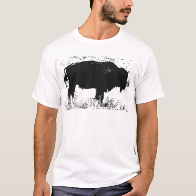 T-shirt Bison - Buffalo (Devant)