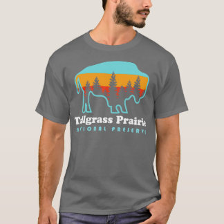 T-shirt Bison de la réserve nationale des prairies de Tall