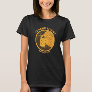 T-shirt Bison du parc national du Grand Teton