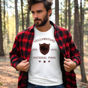T-shirt Bison Parc national de Yellowstone