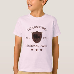 T-shirt Bison Parc national de Yellowstone