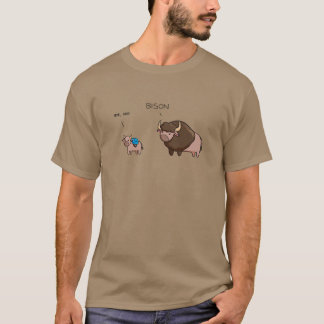 T-shirt Bison rétro