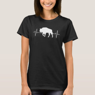 T-shirt Bison  Wisent Forest Animals Forest Animals ECG Li